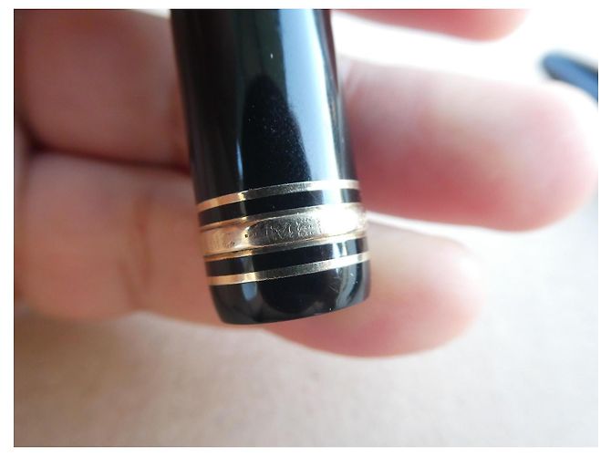 Montblanc Meisterstück 146 Gold Füllfederhalter - Ansicht 3