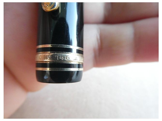 Montblanc Meisterstück 146 Gold Füllfederhalter - Ansicht 4