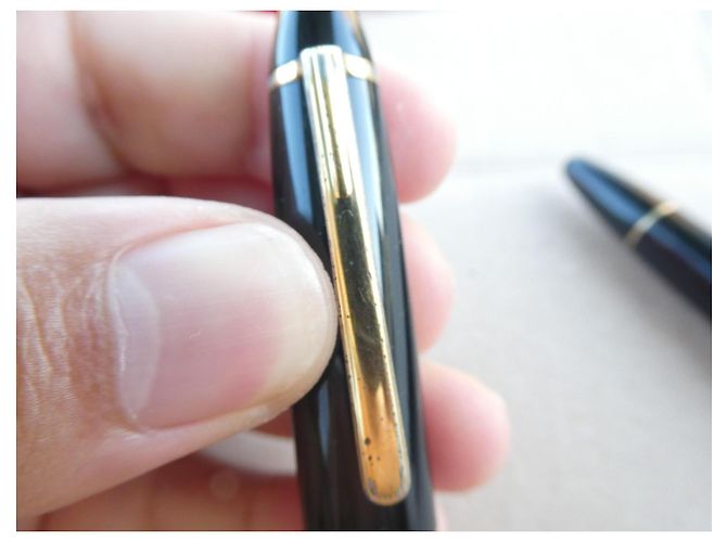 Montblanc Meisterstück 146 Gold Füllfederhalter - Ansicht 5