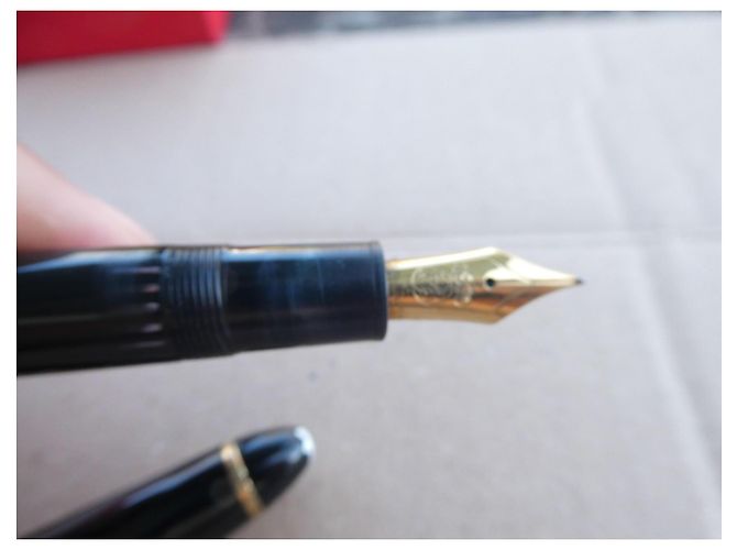 Montblanc Meisterstück 146 Gold Füllfederhalter - Ansicht 8