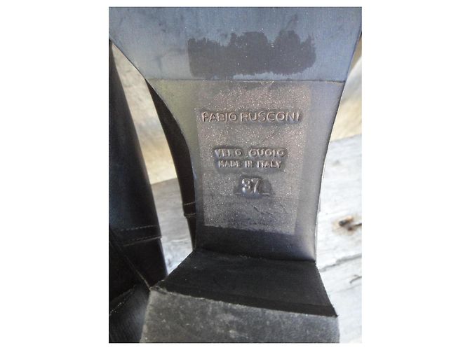Autre Marque Fabio Rusconi Botines de cuero marrón Castaño - vista 8
