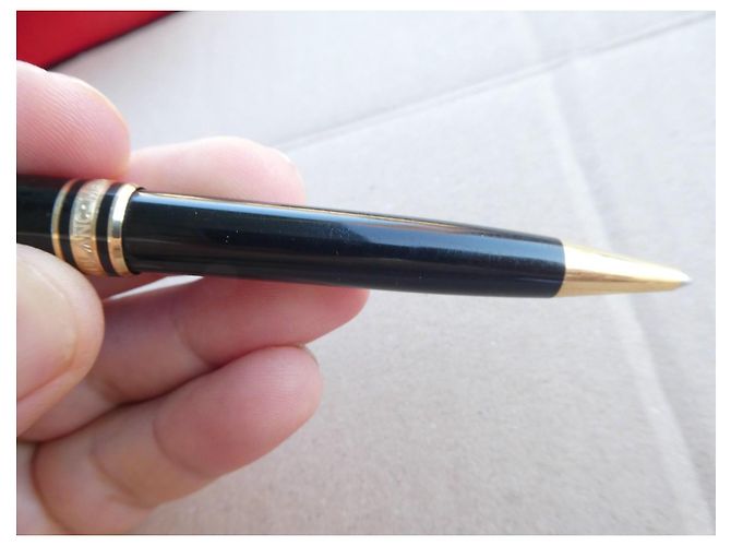Montblanc Meisterstück Classique Stylo Bille Or Noir Doré - vue 6