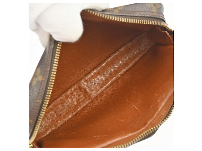 Louis Vuitton Pochette Marly Bandouliere Monogram Canvas medium Marrone - vista 3