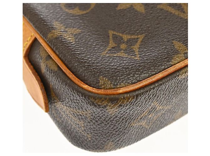 Louis Vuitton Pochette Marly Bandouliere Monogram Canvas medium Marrone - vista 7