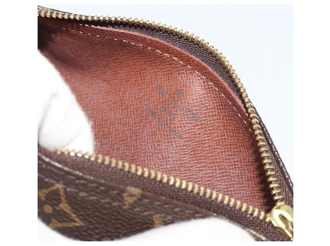 Louis Vuitton Papillon Pochette Monogram Canvas Mini Braun - Ansicht 6