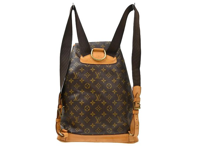Louis Vuitton Vintage Montsouris Monogram Canvas GM Marron - vue 2