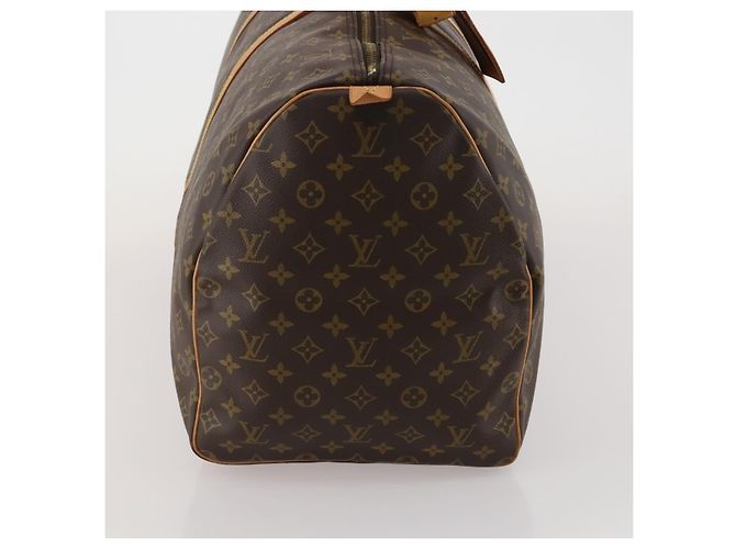 Louis Vuitton Keepall Monogram Canvas 60 Marrone - vista 4