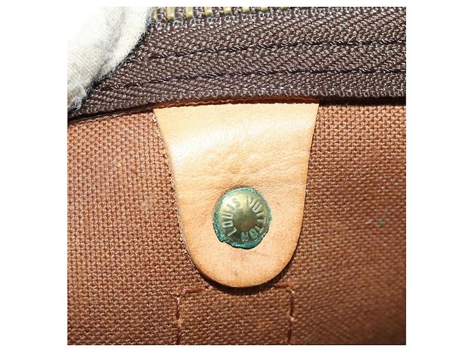 Louis Vuitton Keepall Monogram Canvas 60 Marrone - vista 7