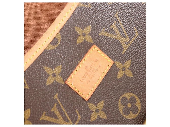 Louis Vuitton Saumur Monogram Canvas 35 Marrone - vista 6