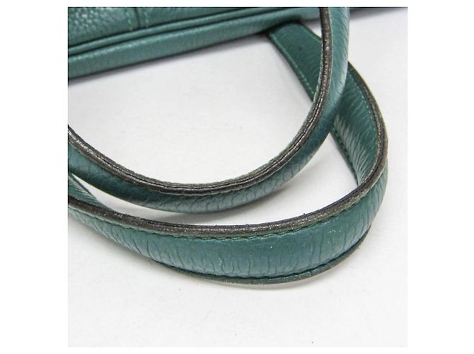 Hermès Hermes Victoria II Clemence 40 Verde - vista 6