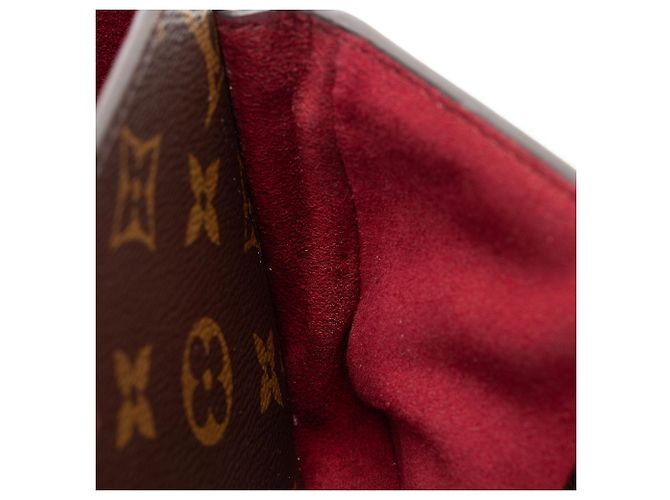 Borsa a tracolla Louis Vuitton Monogram Canvas Passy Nero - vista 10
