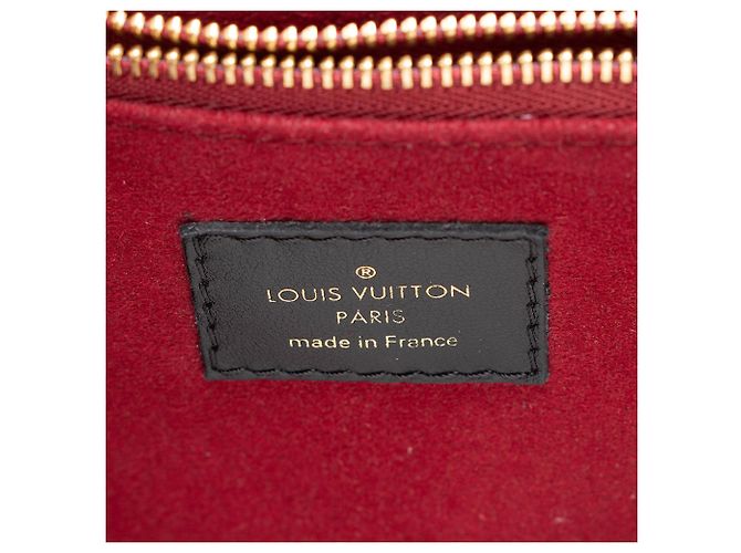 Borsa a tracolla Louis Vuitton Monogram Canvas Passy Nero - vista 7