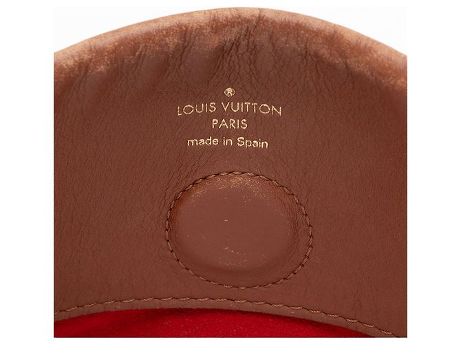 Borsa a tracolla Louis Vuitton Monogram Canvas Tuileries Besace Marrone - vista 8