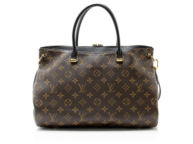 Borsa Pallas in Tela Monogram Louis Vuitton Nero - vista 3