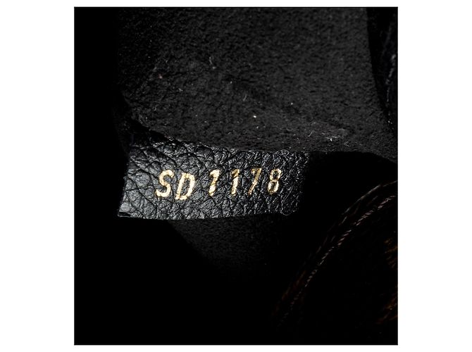 Borsa Pallas in Tela Monogram Louis Vuitton Nero - vista 6