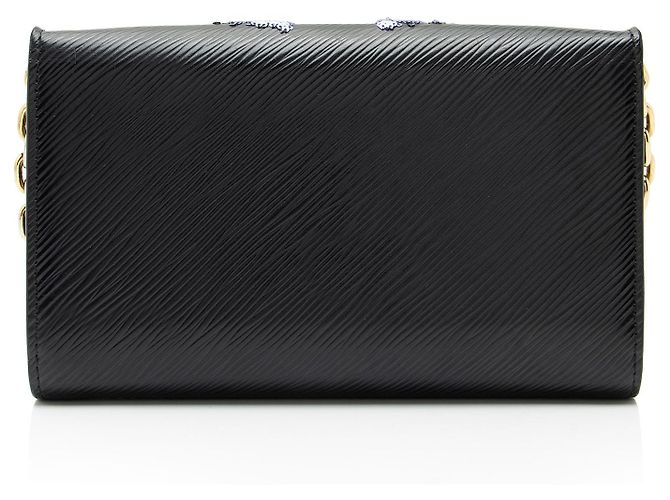 Twist Cartera con cadena Louis Vuitton en cuero Epi con lentejuelas de colibrí - vista 3