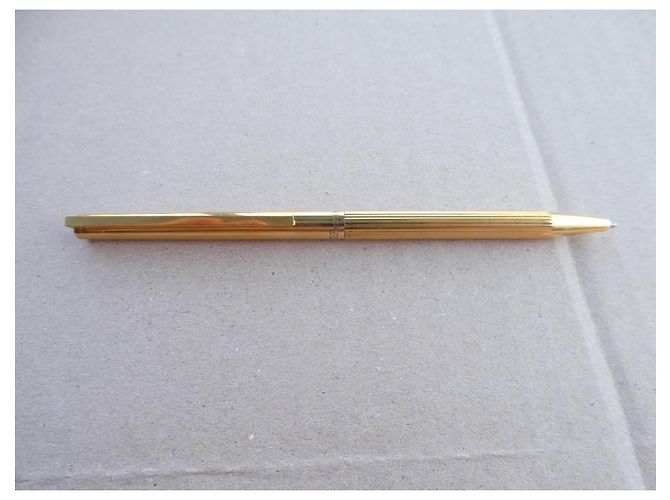 St Dupont Stylo à bille Dupont en ARGENT VERMEIL 925 - vue 2