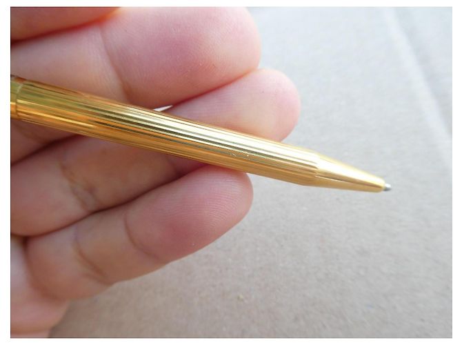 St Dupont Stylo à bille Dupont en ARGENT VERMEIL 925 - vue 9