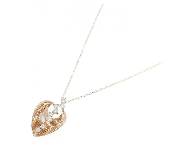 Autre Marque Collana con Diamanti Au750 Rosa - vista 2
