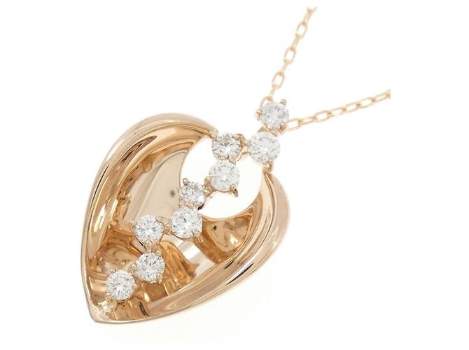 Autre Marque Collana con Diamanti Au750 Rosa - vista 3