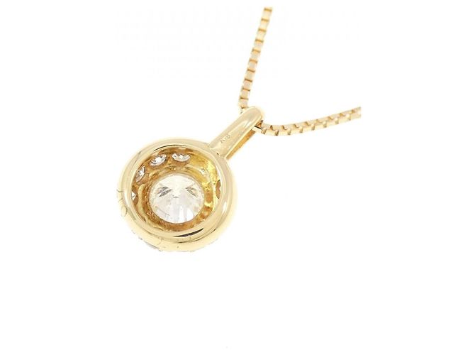 Autre Marque Collana con Diamanti Au750 D'oro - vista 4