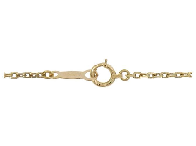 Autre Marque Collana con smeraldo e diamanti Au750 D'oro - vista 4
