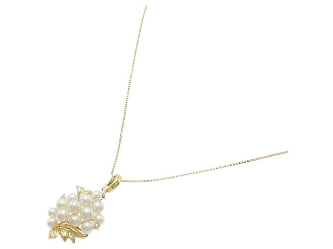 Autre Marque Collana con perle Akoya e diamanti Au750 D'oro - vista 2