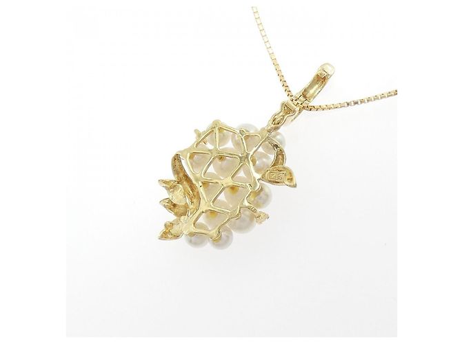 Autre Marque Collana con perle Akoya e diamanti Au750 D'oro - vista 4