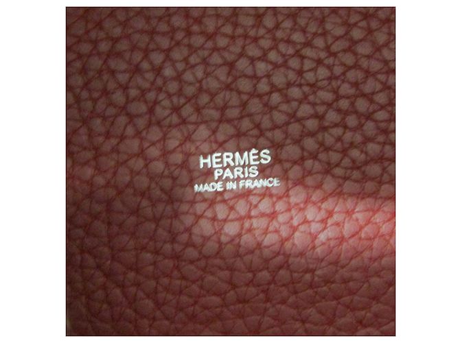Hermès Hermes Picotin Clemence PM Rosso - vista 4