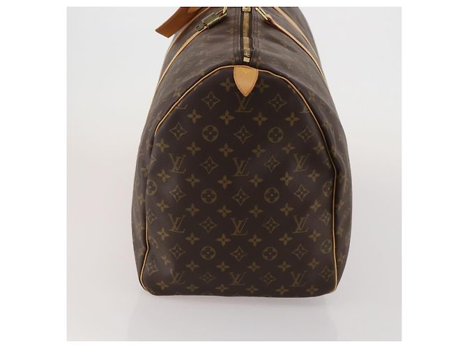Louis Vuitton Keepall Monogram Canvas 60 Marrone - vista 3