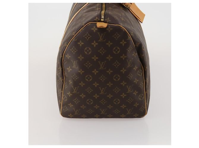 Louis Vuitton Keepall Monogram Canvas 60 Marrone - vista 4