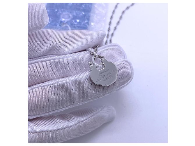 Autre Marque Collana Qeelin Dragon YuYi Agata Nera Diamanti Oro Bianco Nero - vista 7