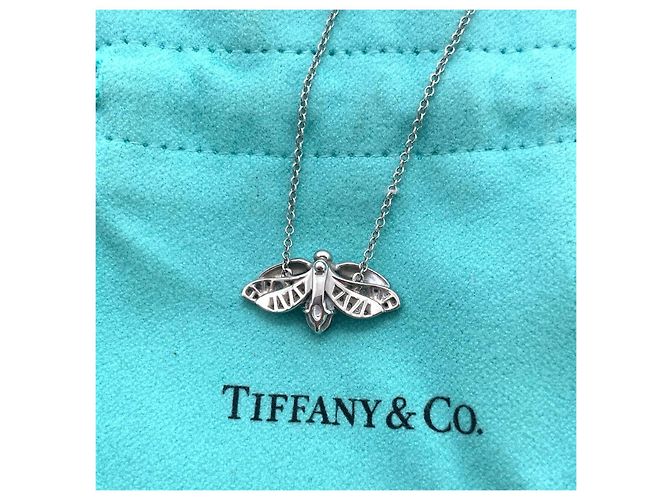 Collana Tiffany & Co. Flowering Series Tourmalina Rossa Argento - vista 3