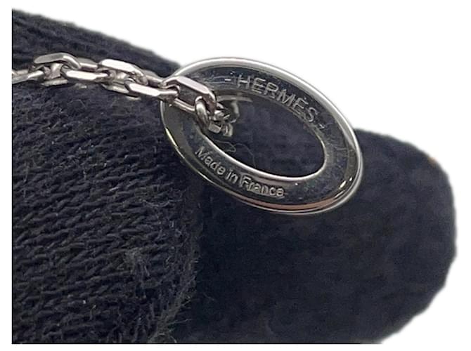 Hermès Collar Hermes Mini Pop H Plata Rosa - vista 7
