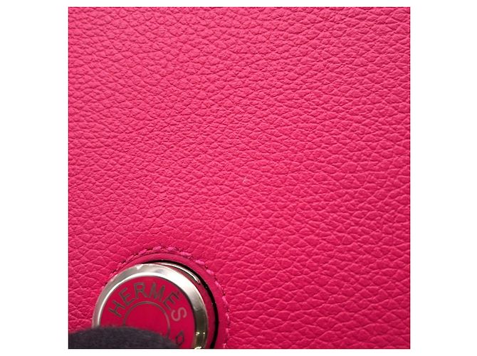 Hermès Cartera larga Duo Dogon GM Hermes Rosa - vista 8