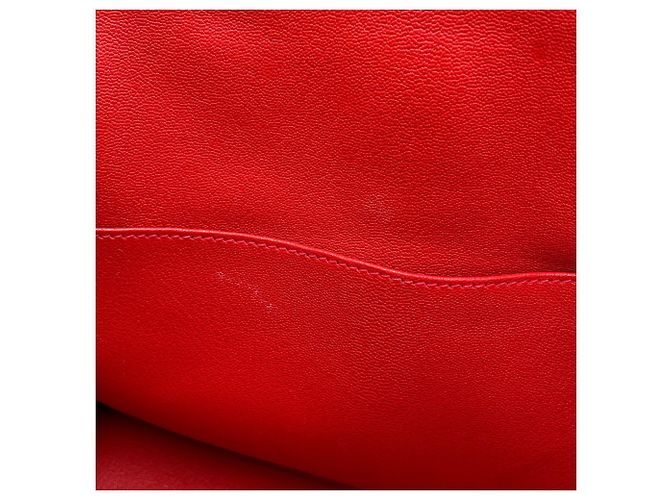 Hermès Borsa Hermes Birkin 30 Rouge Casaque Rosso - vista 13