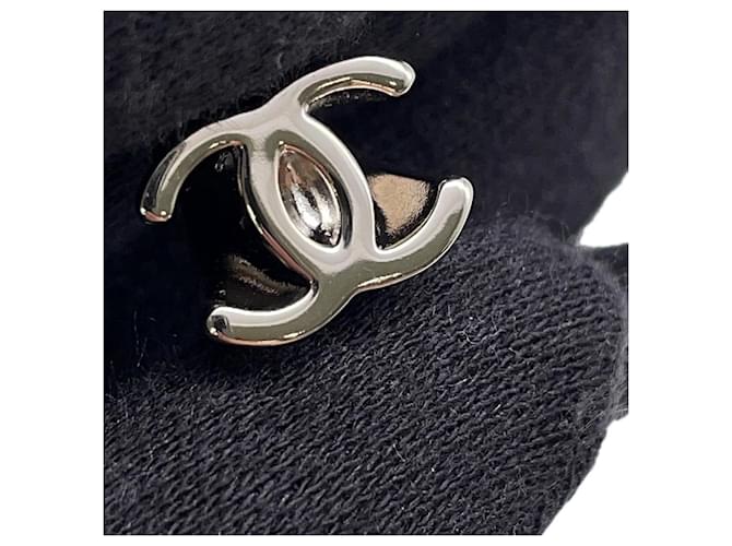 Orecchini a lobo Chanel Silver Argento - vista 8