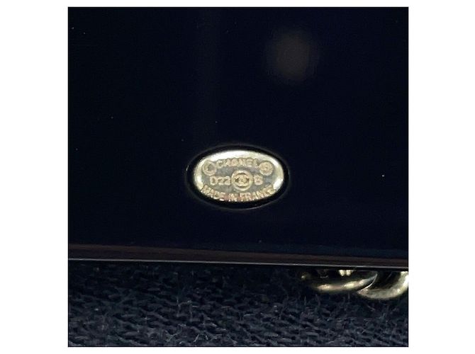 Spilla Chanel Coco Mark Street Sign Motif Nero D'oro - vista 10
