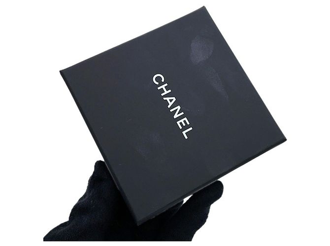 Spilla Chanel Coco Mark Street Sign Motif Nero D'oro - vista 9