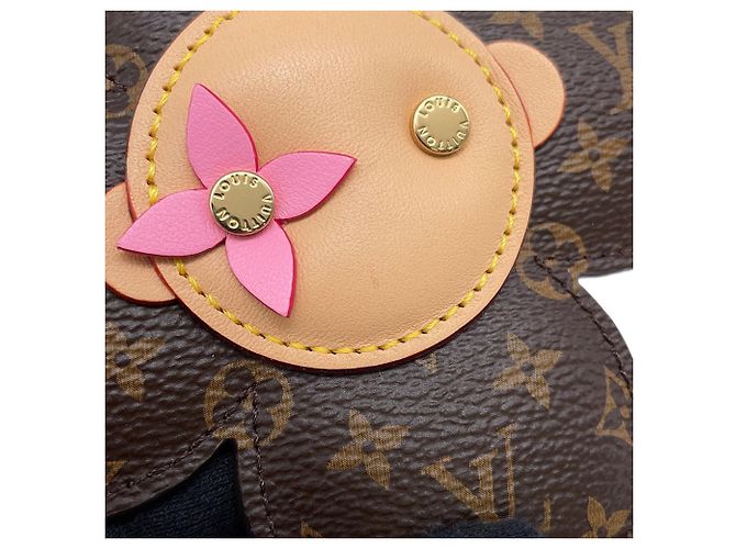 Vivienne Charm Accessorio Monogram Louis Vuitton Marrone - vista 5
