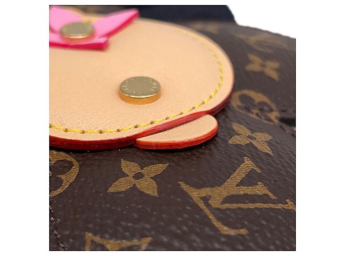 Vivienne Charm Accessorio Monogram Louis Vuitton Marrone - vista 6