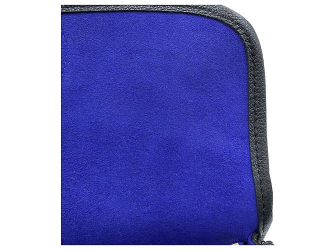 Borsa a Spalla Louis Vuitton Monogram Empreinte Diane Nero Porpora - vista 11