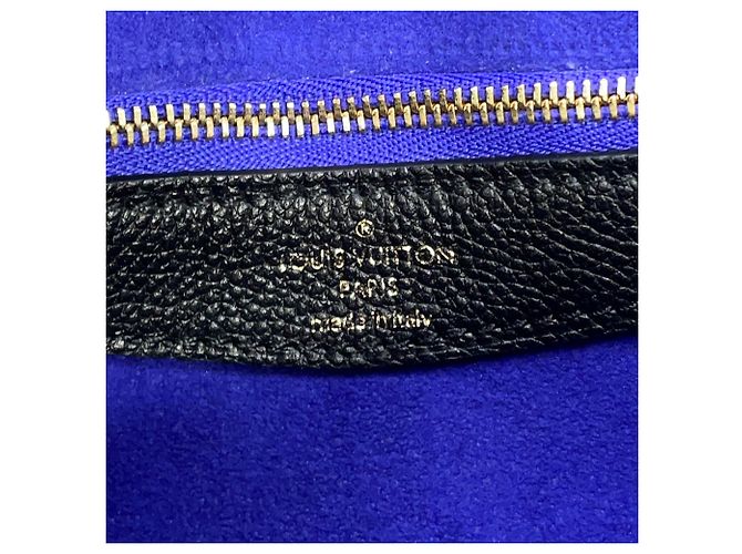 Borsa a Spalla Louis Vuitton Monogram Empreinte Diane Nero Porpora - vista 16