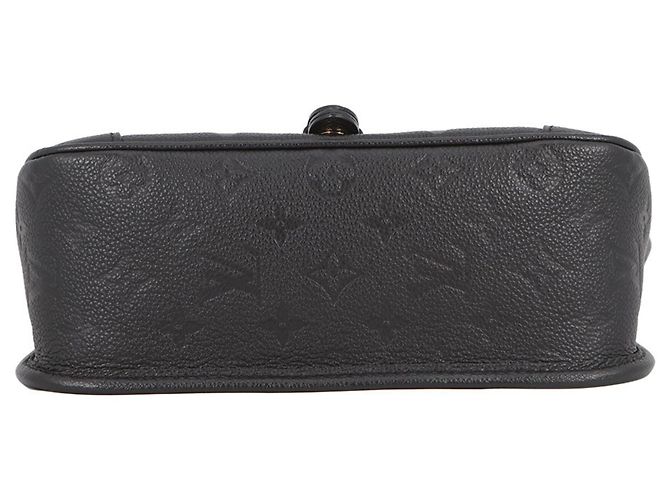 Borsa a Spalla Louis Vuitton Monogram Empreinte Diane Nero Porpora - vista 3