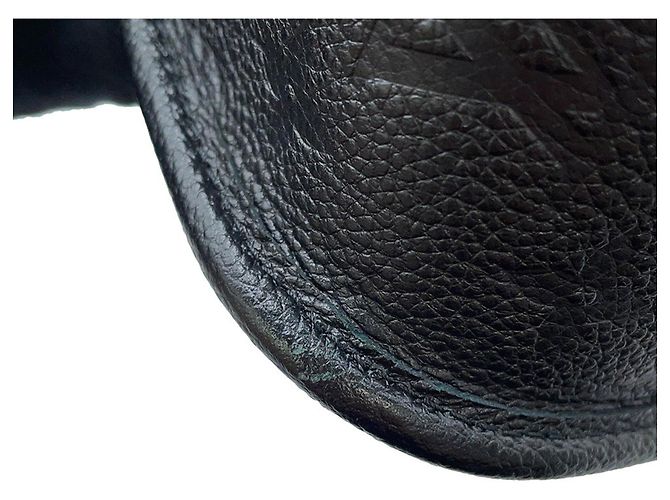 Borsa a Spalla Louis Vuitton Monogram Empreinte Diane Nero Porpora - vista 7