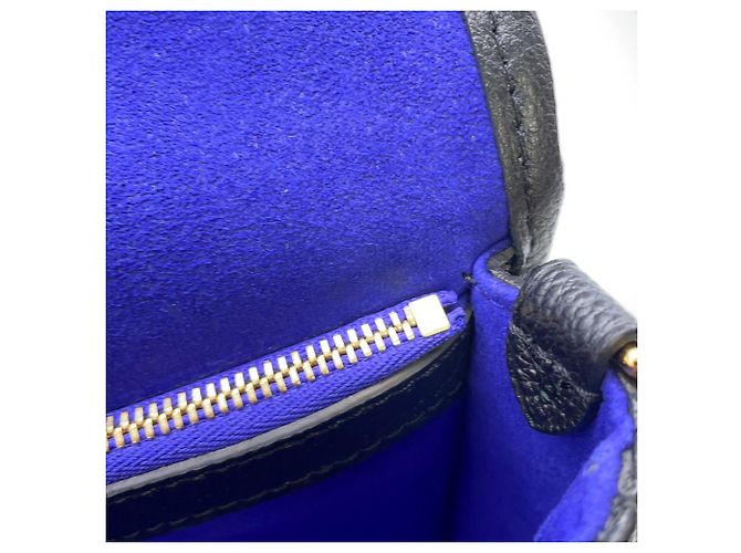Borsa a Spalla Louis Vuitton Monogram Empreinte Diane Nero Porpora - vista 9