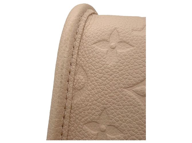Borsa a tracolla Diane Monogram Empreinte Louis Vuitton Beige - vista 11