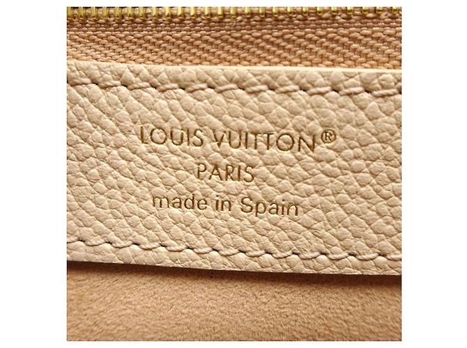 Borsa a tracolla Diane Monogram Empreinte Louis Vuitton Beige - vista 17