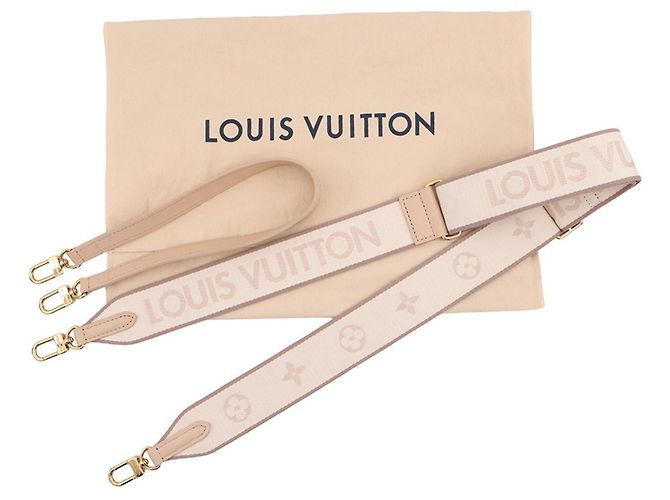 Borsa a tracolla Diane Monogram Empreinte Louis Vuitton Beige - vista 18