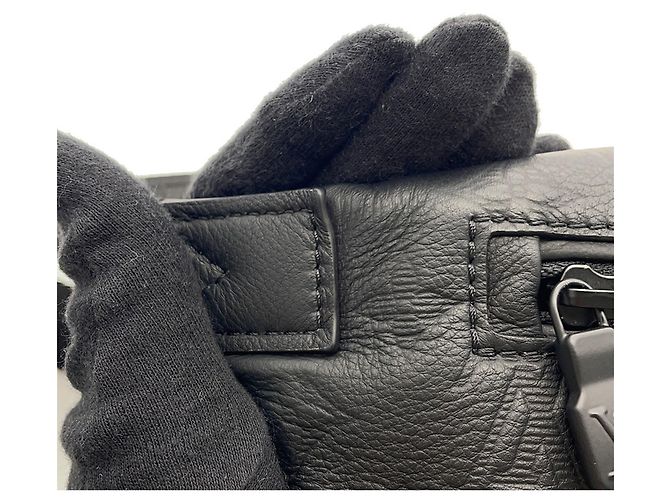 Louis Vuitton Monogram Shadow Discovery Bumbag PM Nero - vista 8